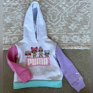 LOL SURPRISE PUMA HOODIE 2T